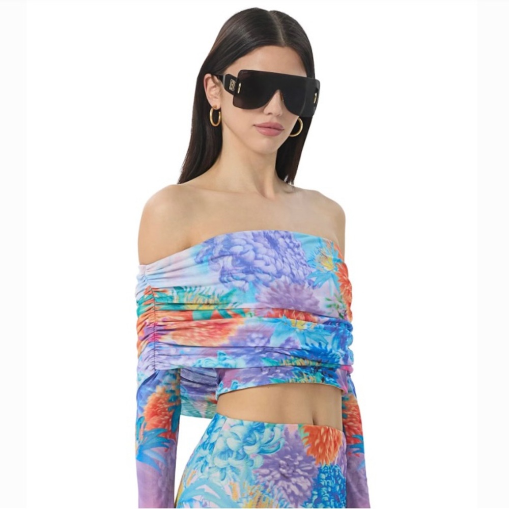AFRM Neon Botanical Top (only top)